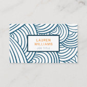 モダンはかりで測 名刺 (正面)