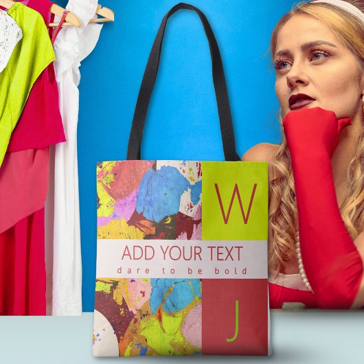 モダンはっきりしたエレガント抽象芸術 トートバッグ