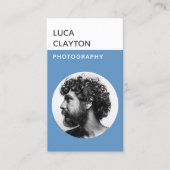 モダンはっきりしたスタイリッシュタイポグラフィ 名刺 (正面)