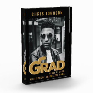 モダンはっきりしたタイポグラフィミニマル卒業 フォトブロック