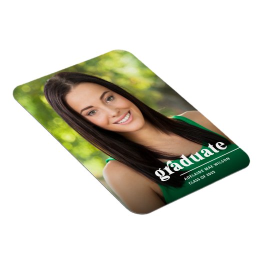 モダンはっきりしたタイポグラフィ写真研究発表 マグネット (右側)