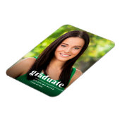 モダンはっきりしたタイポグラフィ写真研究発表 マグネット (左側)