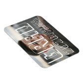 モダンはっきりしたタイポグラフィ マグネット (右側)