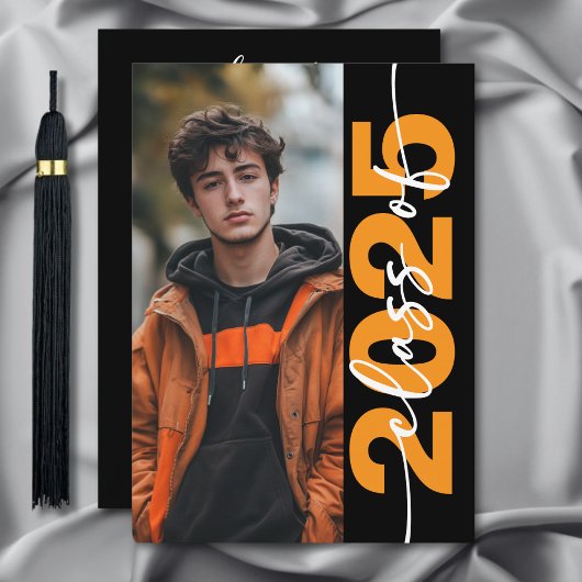 モダンはっきりしたタイポグラフィ 招待状