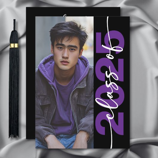 モダンはっきりしたタイポグラフィ 招待状