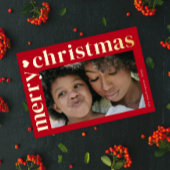 モダンはっきりしたタイポグラフィ 箔シーズンカード