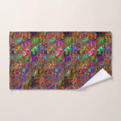 モダンはっきりしたデザイン バスタオルセット (ハンドタオル)