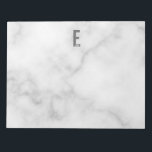 モダンはっきりしたパーソナライズされたモノグラム名 ノートパッド<br><div class="desc">モダンモノグラムデザインパーソナライズされたでモノグラム文字"E"と名前を使用してモダンsans serifフォントスタイルではっきりした。</div>