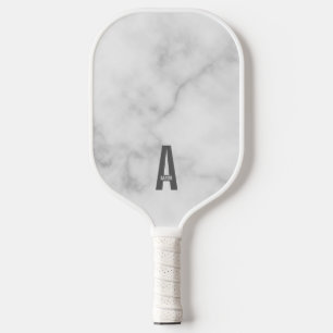 モダンはっきりしたパーソナライズされたモノグラム名 ピックルボールラケット