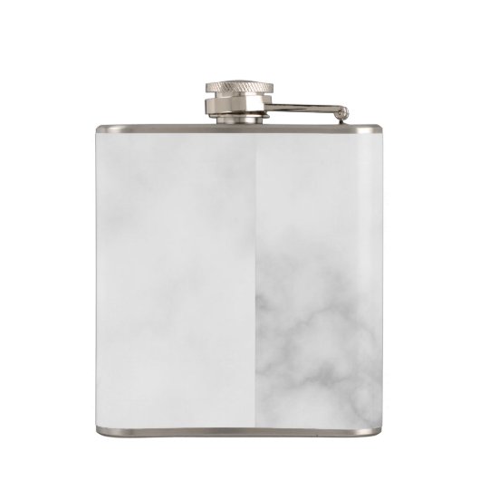 モダンはっきりしたパーソナライズされたモノグラム名 フラスク (裏面)