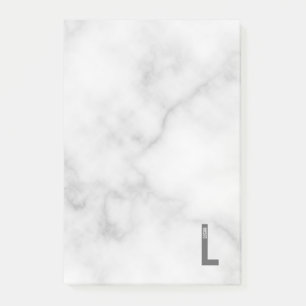 モダンはっきりしたパーソナライズされたモノグラム名 ポストイット