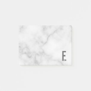 モダンはっきりしたパーソナライズされたモノグラム名 ポストイット