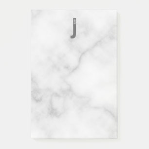 モダンはっきりしたパーソナライズされたモノグラム名 ポストイット