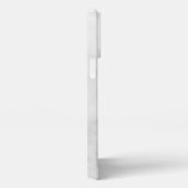 モダンはっきりしたパーソナライズされたモノグラム名 iPhoneケース (右側面)