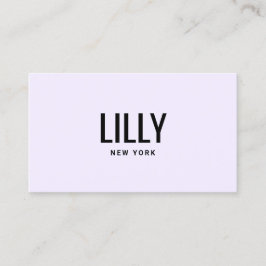 モダンはっきりしたフォント 名刺