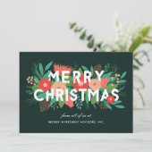 モダンはっきりしたフローラ企業の シーズンカード (スタンド正面)