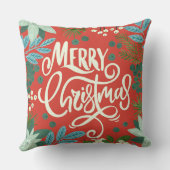 モダンはっきりしたフローラ クッション (裏面)