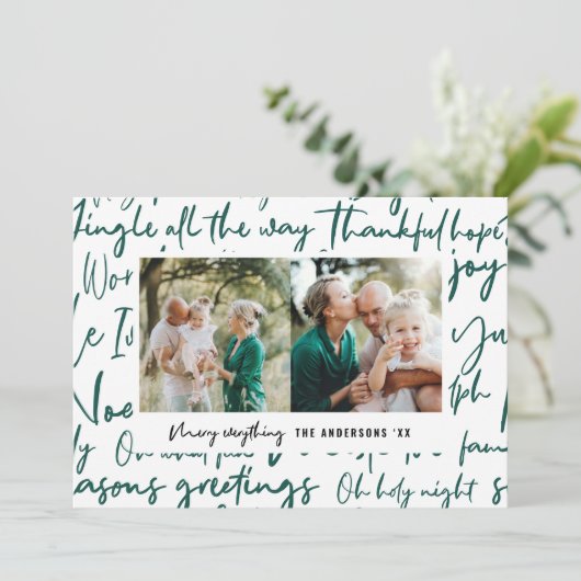 モダンはっきりした写真 シーズンカード (スタンド正面)