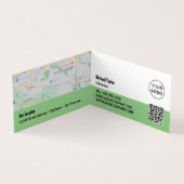 モダンはっきりした図書室、図書室、詳細 名刺 (内部)