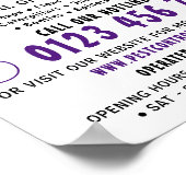 モダンはっきりした害虫駆除広告の ポスター (角)