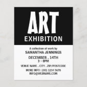 モダンはっきりした展広告展 チラシ (正面)