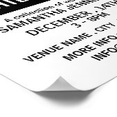 モダンはっきりした展広告展 ポスター (角)