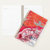 モダンはっきりした抽象芸術ア絵を描ルプランナー プランナー手帳 (ディスプレー)