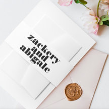 モダンはっきりした白結婚黒