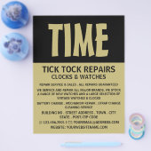 モダンはっきりした科広告医 チラシ (シングル)