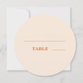 モダンはっきりした結婚タイポグラフィ (正面)