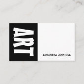 モダンはっきりした、プロフェッショナル 名刺 (正面)