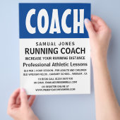 モダンはっきりしたLesson Adt Flyer チラシ (手)