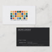 モダンはシリーズNo.23名刺をタイルを張ります 名刺 (正面/裏面)