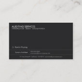 モダンはシリーズNo.3名刺をタイルを張ります 名刺 (裏面)