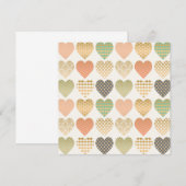 モダンは写実的なハートを向きます (正面/裏面)