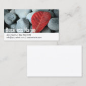 モダンは写真撮影に投石します 名刺 (正面/裏面)