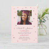 モダンは卒業の発表に点を打ちます 案内状 (スタンド正面)