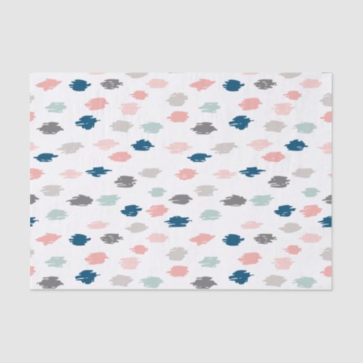 モダンは走り書きしますティッシュペーパー(ピンクの青)を 薄葉紙 (正面)