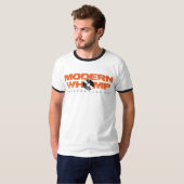 モダンは-信号器に圧勝します Tシャツ (正面フル)