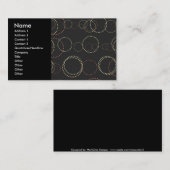 モダンは#2名刺を一周します 名刺 (正面/裏面)