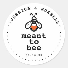 モダンはBee'sの結婚意で ラウンドシール