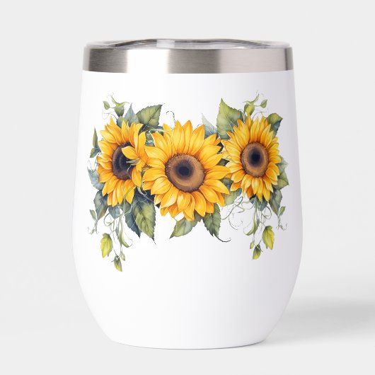 モダンひまわり黄色 (背面)