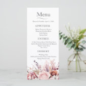 モダンほこりっぽいバラピ結婚ンク メニュー (スタンド正面)