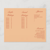 モダンまつ毛サービス自然セッション チラシ (正面)