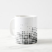 モダンよくはしゃぐ，アーバン コーヒーマグカップ (正面左)