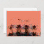 モダンよくはしゃぐ，アーバン ポストカード (正面/裏面)