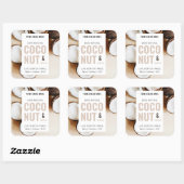 モダンろうそく壺の写真付き製品ラベル スクエアシール (シート)