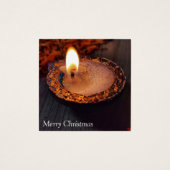 モダンろうそく警告の指示安全カード (正面)