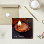 モダンろうそく警告の指示安全カード