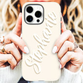 モダンアイボリースミニマルクリプト名Case-Mate iPhone Case-Mate iPhoneケース